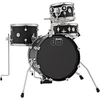DW Design 4pc 16" Mini Pro Shell Pack Satin Black