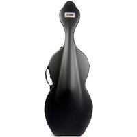 BAM 1003XL Shamrock Hightech Cello Case with Wheels Black Textured