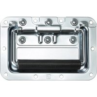 Adam Hall Klappgriff mittel gefedert in Einbauschale 8 mm tief