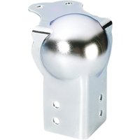 Adam Hall Flightcase-Kugelecke groß mit integrierter L-Ecke 75 mm