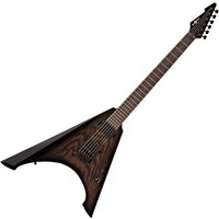 Harlem V Electric Guitar by Gear4music Black