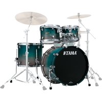 Tama Starclassic 4-teiliges Kesselpaket Walnuss/Birke Satin Sapphire Fade