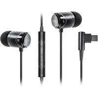SoundMAGIC E11D In Ear Isolating USB-C Earphones with Mic Black