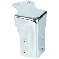 Adam Hall Large Square Flight Case Corner with Brace 76 mm