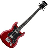 Hagstrom H8-II 8-String Bass Wild Cherry Transparent