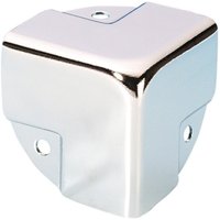Adam Hall Cranked Chrome Plated Flightcase Corner for 20 mm Angle
