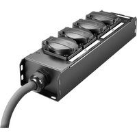 Adam Hall Proport IP54 Power Strip with CEE Input 4 EU Sockets