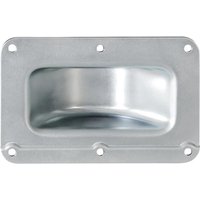 Adam Hall Cranked Steel Castor Dish for Stacking Flightcases