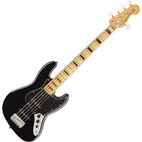Squier Classic Vibe 70s 5-String Jazz Bass MN Schwarz