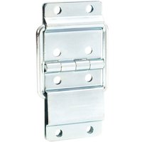 Adam Hall Large Chrome Plated Stop Hinge