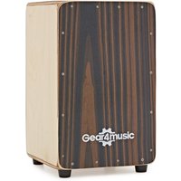 Compact Cajon by Gear4music Ebony
