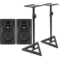 JBL 306P MKII with Stands Pair JBL 306P MKII with Stands Pair