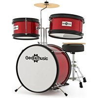 Kinderschlagzeug von Gear4music Rot