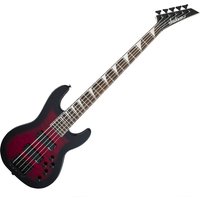 Jackson JS Series Concert JS3VQ Transparent Red Burst
