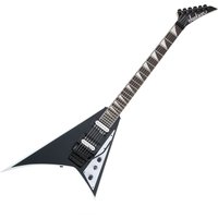 Jackson JS Series Rhoads JS32 Schwarz mit weißen Rändern