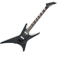 Jackson JS Series Warrior JS32 Black with White Bevels