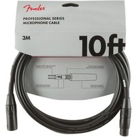 Fender Professional Series 3M/10ft Microphone Cable Black