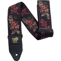 Ernie Ball P04142 Klassisches Jaquardband Rot Rose