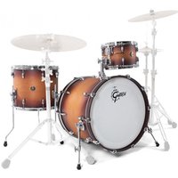 Gretsch Renown Maple 22 3-teiliger Kesselsatz Satin Tobacco Burst