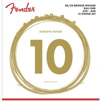 Fender Saiten für akustische Gitarren 80/20 Bronze 10-50