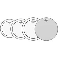 Remo Pinstripe Tom Pack - 12 13 16" Heads + Free 14 Ambassador