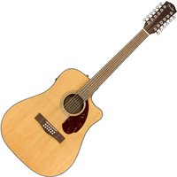 Fender CD-140SCE-12 Dreadnought 12-String Electro Acoustic Natural