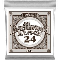 Ernie Ball Earthwood 1424 80/20 Bronze .024 Saite