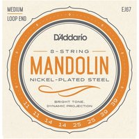 DAddario EJ67 Nickel 11-39 Mittlere Mandolinensaiten