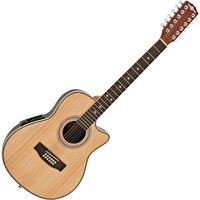 12 String Roundback Guitar by Gear4music Natural - Nearly New