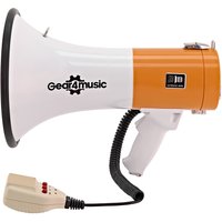30W Megaphon mit Handmikrofon von Gear4music