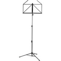 Gravity Compact Foldable Music Stand with Bag Black