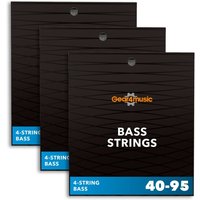 Bassgitarrensaiten-Set von Gear4music 3er-Pack