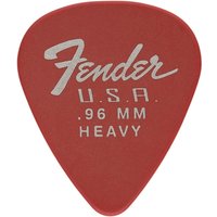 Fender 351 Dura-Tone .96mm 12 Pack Fiesta Red