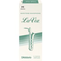 DAddario La Voz Baritonsaxophonstimmzungen mittelhart (5er Pack)
