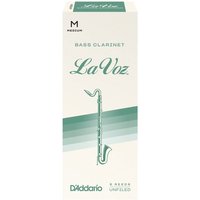 DAddario La Voz Bass Klarinettenblätter mittel (5er Pack)