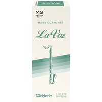DAddario La Voz Bass Klarinettenblätter mittel weich (5er Pack)