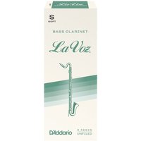 DAddario La Voz Bass Klarinettenblätter weich (5er Pack)