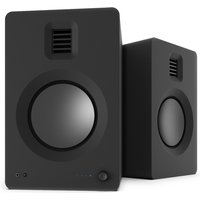 Kanto TUK Powered Bookshelf Speakers Matte Black