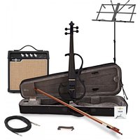E-Violine von Gear4music Navy Blue im Paket mit Verstärker