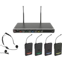 Chord NU4 Quad UHF Wireless System Hals-Kragen-System