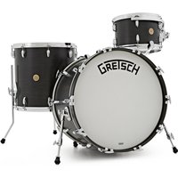 Gretsch USA Broadkaster 3-teiliger 22-Kesselsatz Satin Ebony