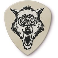 Dunlop James Hetfield Flow Weißer Fangzahn Pick 1.14mm 6er Packung