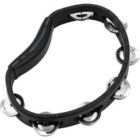 Meinl Tour Hand-Tamburin mit Stahlschellen schwarz