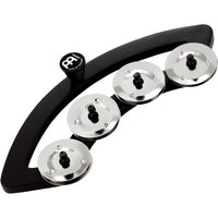 Meinl Percussion Backbeat Tambourine 10"- 12" Black