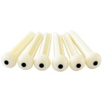 Guitarworks Bridge Pin 6er-Pack Ivory