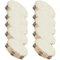 Tambourine by Gear4music 9" Pack of 10