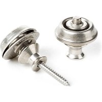 Dunlop Straplock Set Duales Design Vintage Nickel