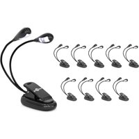 Notenpultleuchte 10er Pack by Gear4music 2 LED
