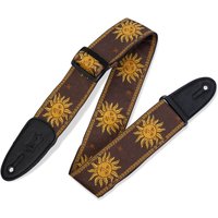 Levys MPJG-SUN-BRN Jacquard Sun Polyester Strap Brown