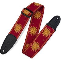 Levys Jacquard Sun Polyester Strap Red